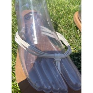 Roxy White Flip Flop Sandals